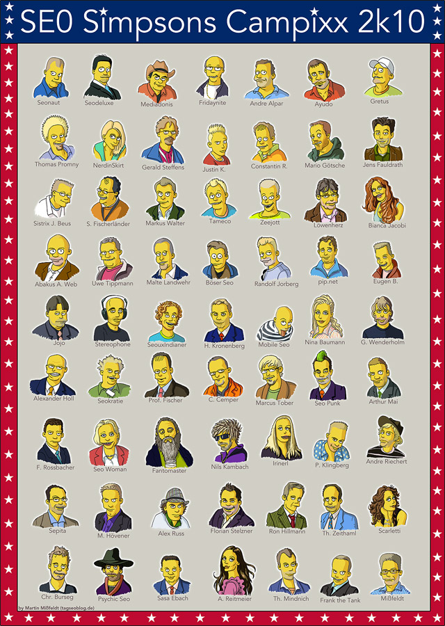 SEO-Simpsons Poster (Campixx-2k10-Version)