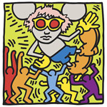 "AndyMouse" von Keith Haring