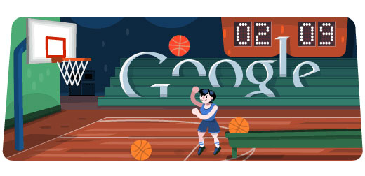 Basketball Doodle 2012 (Olympische Spiele London)