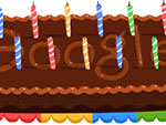 Google Doodle zum 14. Google-Geburtstag