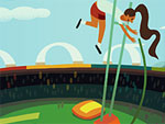 Stabhochsprung Olympia Doodle Stabhochsprung Olympia Doodle