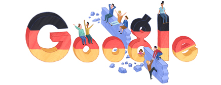 Tag der Deutschen Einheit 2012 Google Doodle