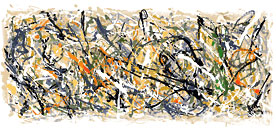 Jackson Pollock Doodle (28. Januar 2009)