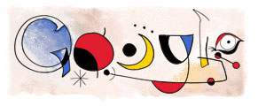 Joan Miro Doodle (20. April 2006)