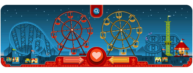 George Ferris Doodle (Valentinstag 2013)