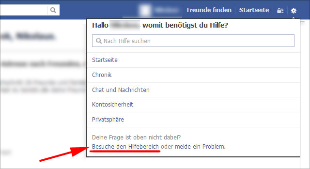 facebook löschen link handy