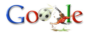 Doodle zu Ehren des Fußball-Europameisters Spanien (2008)