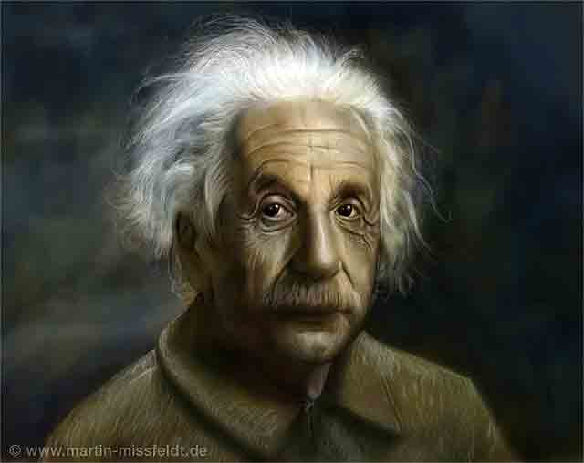 Albert Einstein - krank komprimiert (12 kb)