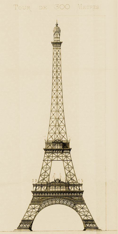 Der Eiffelturm - wahrlich ein beeindruckendes Monument