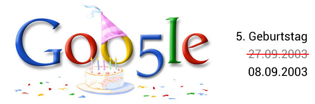 Google Geburtstag Doodle 05