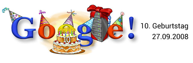 Google Geburtstag Doodle 10