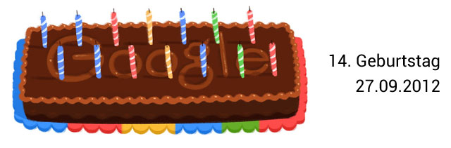 Google Geburtstag Doodle 14