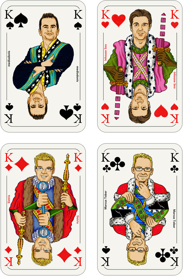 Seo-Kartenspiel: Könige