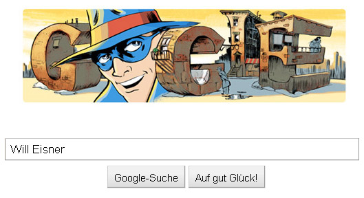 Will Eisner Google Doodle