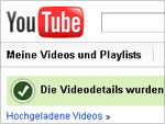 youTube-default-Einstellungen geändert