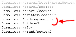 Bing Robots.txt - Videos ausgesperrt?