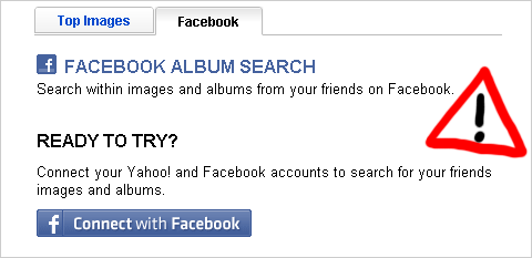 Connect with facebook? NO! Connect with facebook? NO!