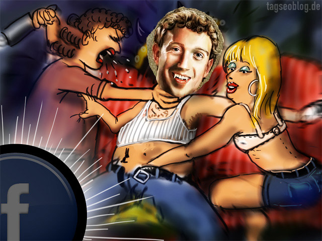 Private Zuckerberg Bilder - faceBook Panne