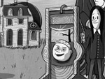 Charles Addams Doodle