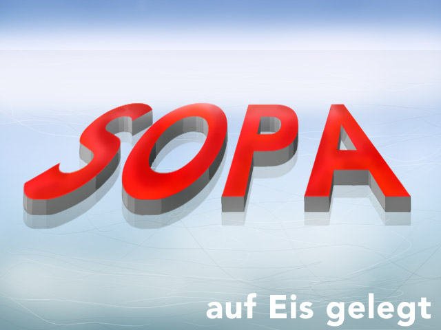 SOPA auf Eis gelegt