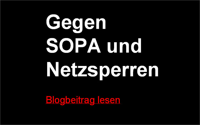 Stop Sopa bei Rivva