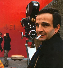 Francois Truffaut hinter der Kamera