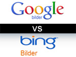 Bildersuche: Google vs. bing